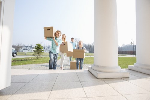 Organized storage units with strong security features in Chadwellheath