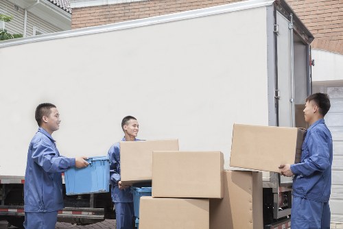 Professional house removals team preparing a move in Chadwell Heath
