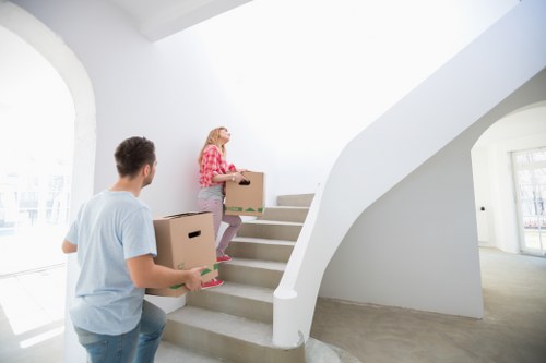 Family home furniture ready for quoted storage collection