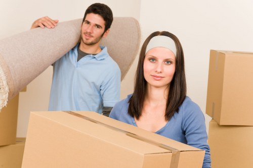 Trained staff working safely in a storage environment
