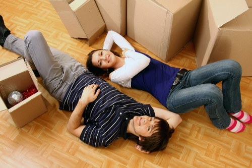 Family belongings packed safely in a Chadwellheath storage unit
